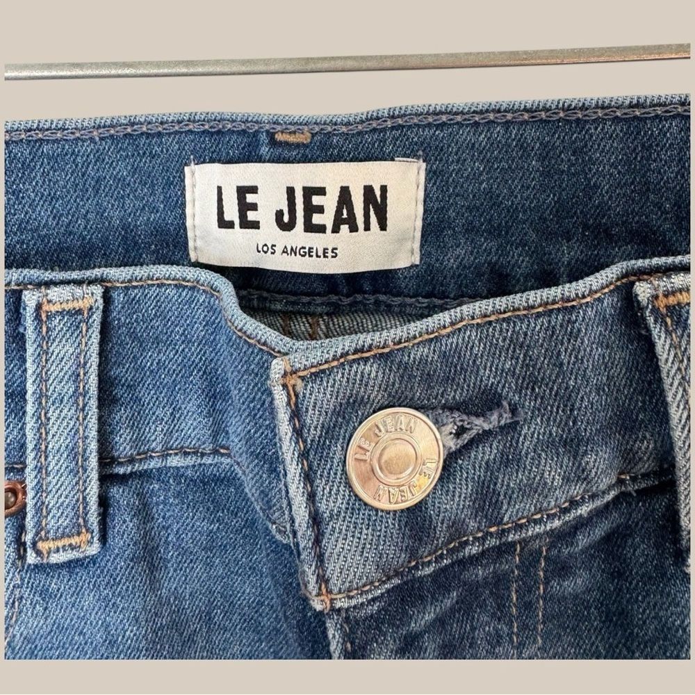 High Rise Le Jean Juliette Wide Leg Jeans - Blue - Picture 2 of 4